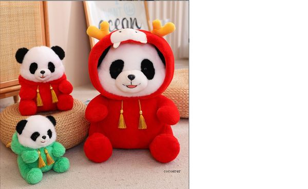 Simpatica e affascinante bambola panda cinese