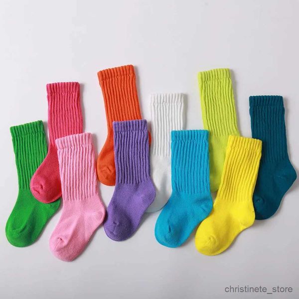 Kinder Socken Kinder Sommer Weiße Lange Socken Für Mädchen Jungen Kleinkind Baby Kleinkind Kind Baumwolle Lustige kaii Bunte Niedliche Slouch Kniehohe Socken R231204