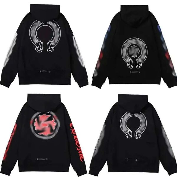 Clássicos Mens Hoodies para Tripulação Moletons de Inverno Manga Longa Tops Gráfico Tee Jaqueta Solta Casaco Com Capuz Homens Mulher Hip Hop Supermer