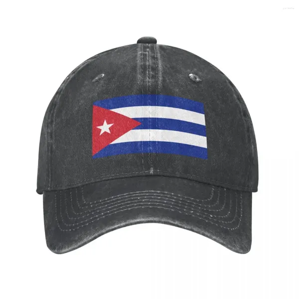 Bola bonés bandeira nacional de Cuba boné de beisebol chapéu de sol para crianças chapéus mulheres homens