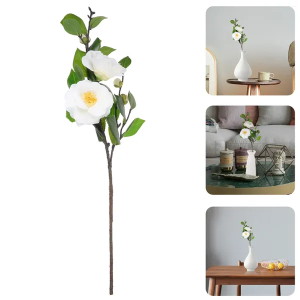 Flores decorativas peças centrais do casamento para mesas de jantar artificial enchimento decoração floral decoração de seda