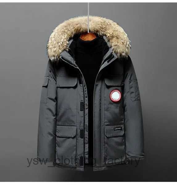 Canda Gans Daunenjacke Pufferjacke Damen und Jacke Winter New Canadian Style Overcame Lovers' Working Clothes Thick Goose Clothing 5 R301