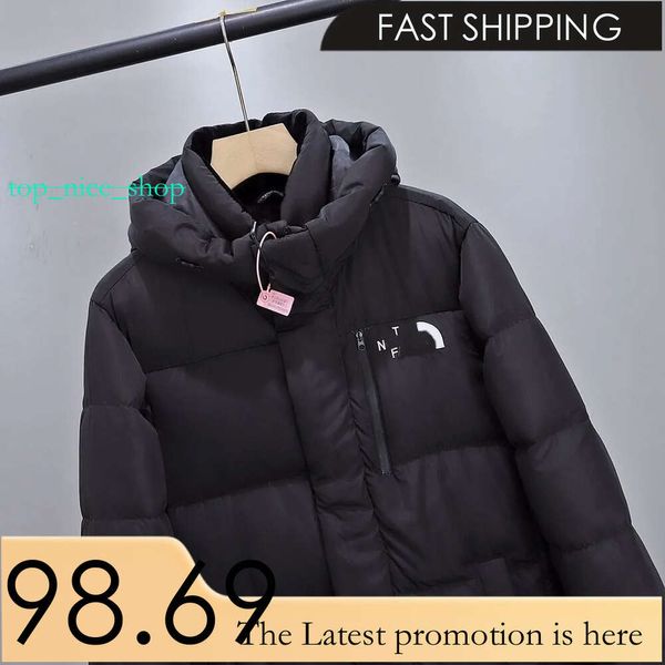 Northface Uomo Designer Designer Piumino lungo piumino Parka invernale spesso cappotto caldo donna antivento lettere ricamate all'aperto North The 782