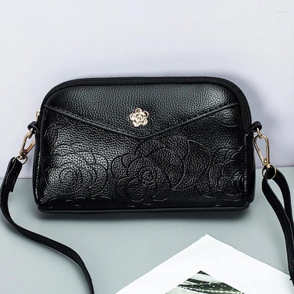 Sacos da noite Mulheres Outono 2023 Crossbody Pequeno Mini Saco de Telefone Meia Idade Mãe Indo para Trabalhar Andando Bebê Carregando Messenger Bolsa