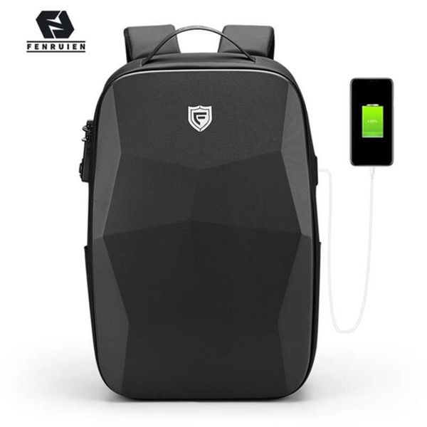 Fenruien Multifunction Men's Backpack 17 3 Inch Laptop Backpacks Anti-Theft Waterproof Business Backpacks Travel Bags 2109292293