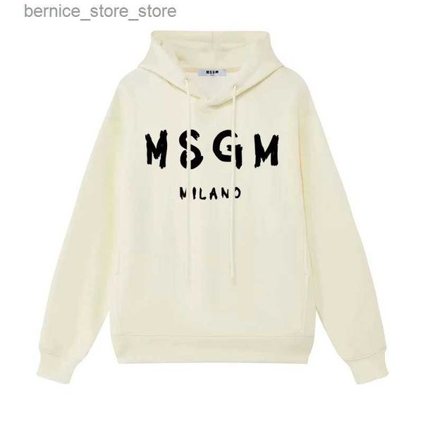 Erkek Hoodies Sweatshirtler Kış Koreli Versiyon Hoodie Erkek Kadınlar Mektup Baskılı UNISEX SÜRESİ KIŞ KALİTA KALIP KÜÇÜK KÜÇÜK KÜÇÜK KAPALI RACY HARAJUKU Üstler Q231204