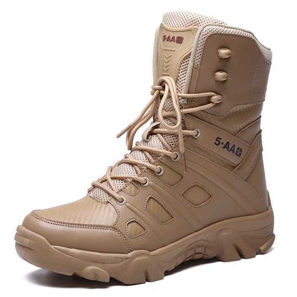 Inverno Autunno High Top Outdoor Alpinismo Stivali da fondo da uomo per uomo Scarpe tattiche di grandi dimensioni