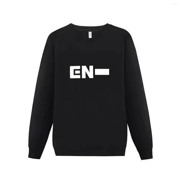 Erkek Hoodies Blacklogo Kore Sweatshirt Giyim Sweat-Shirt Seti Kapşonlu Gömlek Takip Büyük Boy Sweatshirt