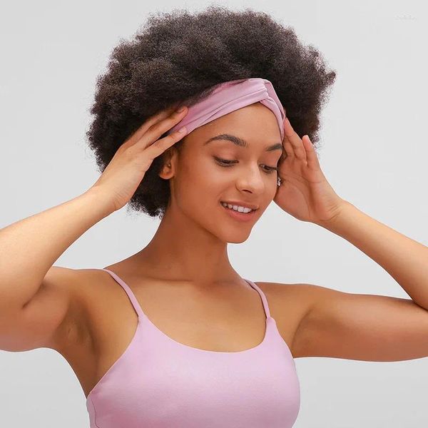 Schals Lauf- und Fitness-Stirnband, elastisch, atmungsaktiv, schweißabsorbierend, Haarbindung, Anti-Kopftuch