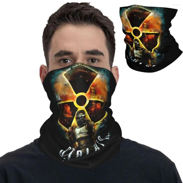 Lenços Stalker Sombra de Chernobyl Bandana Pescoço Capa Impressa Máscara Cachecol Quente Headwear Pesca Unissex Adulto Toda a Temporada