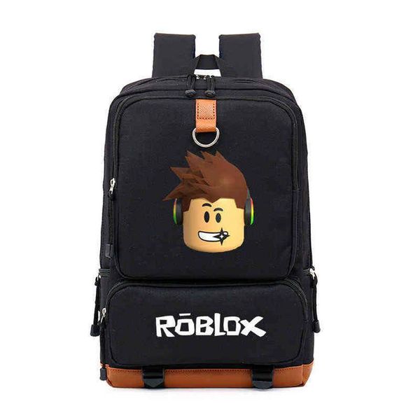 Schultaschen Roblox Rucksack für Teenager Mädchen Kinder Jungen Kinder Studenten Reiserucksack Schultertasche Laptop Bolsa Escolar2496