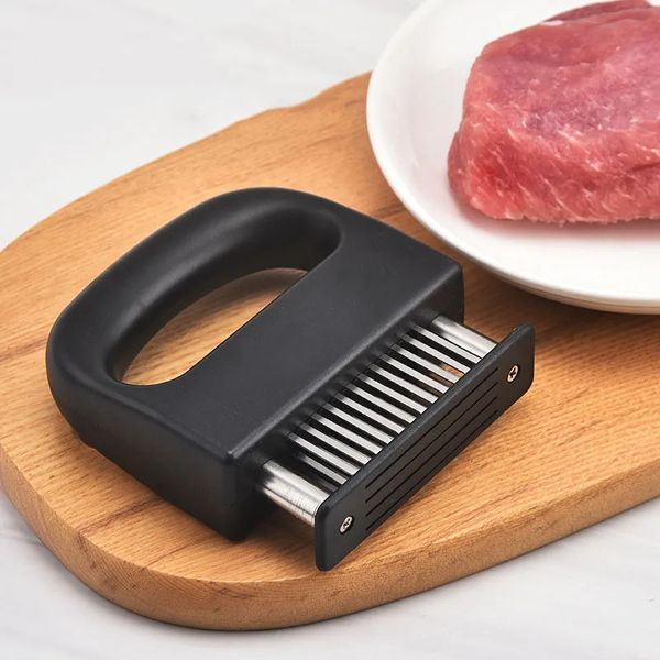 Utensili per carne e pollame Inteneritore Aghi in acciaio Ammorbidente per bistecca Martello Martello Gadget da cucina Cottura 231204