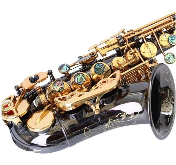Kaluolin novo saxofone soprano curvo S-991 bb prateado latão alta qualidade sax profissional bocal remendos almofadas palhetas aaa