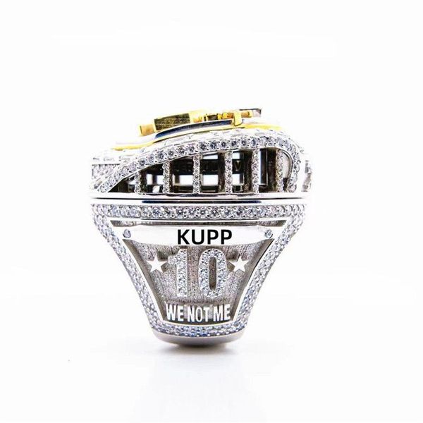 Hochwertiger 9-Spieler-Namensring STAFFORD KUPP DONALD 2021 2022 World Series National Football Rams Team Championship Ring mit Wo2549