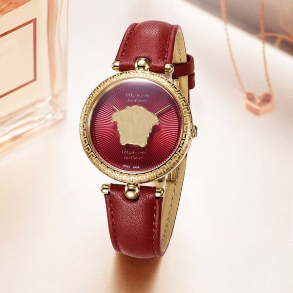Klassische elegante Designer-Uhr für Damen, automatische Mode, einfache Uhren, 38 mm, rund, voller Edelstahl, Damen, 4 Farben, niedliche Armbanduhren