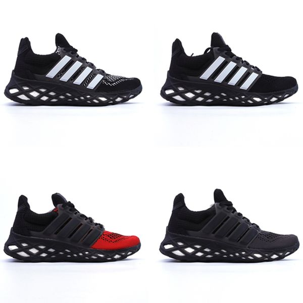 2024 Ultraboosts Web DNA Top Qualität Alphaedge Knit Herren Laufschuhe Männer Frauen Triple Black White Red Consortium Sportschuh Jogging Sneakers Trainer 5-12