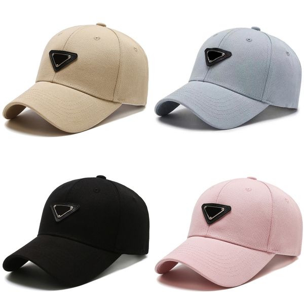 Designer hoeden voor mannen mode baseball cap zomer outdoor casquette luxe wit roze achterkant verstelbare baseball cap klassiek casual sport trendy ga047