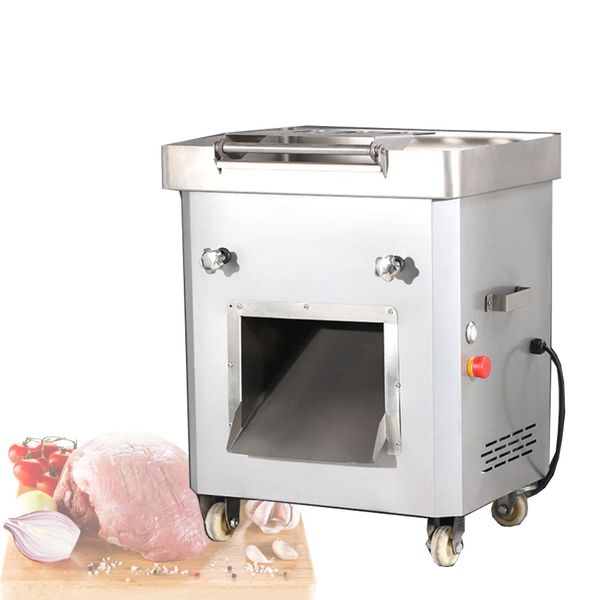 110v 220v máquina de corte de carne elétrica comercial 125mm faca grande cortador de carne máquina de processamento de carne restaurante