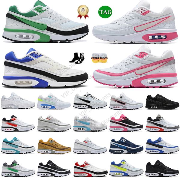 Designer Running Shoes OG BW Homens Mulheres Violet Pérsia Tripla Preta Branca Pure Platina Preta Persa Violet Leather Los Angeles Sports Athletic Sneakers