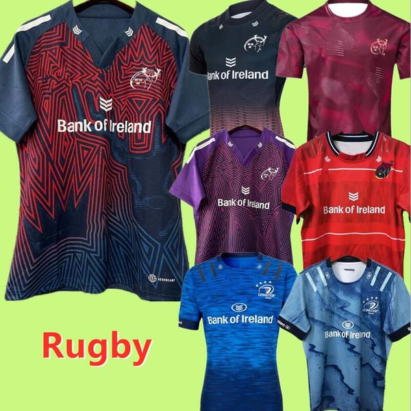 2021 2022 2023 Munster City Maglia da rugby 21/22/23 Leinster casa lontano da uomo Maglia da calcio Rugby-Trikots taglia S-5XL 3636