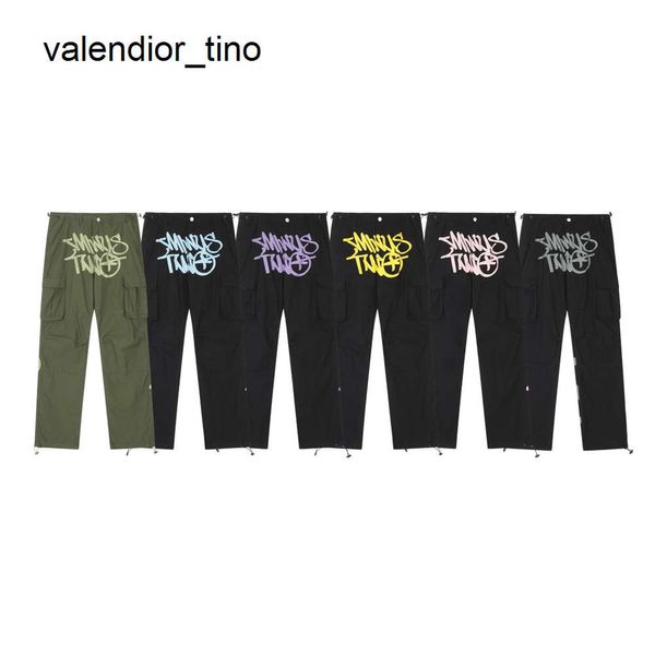 Novas calças masculinas designers carga harajuku casual solto calças retas streetwear y2k calça retro rua tendência das mulheres dos homens calças