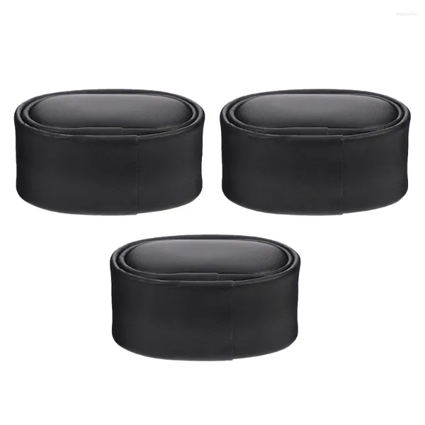 Caixas de relógio 3 pcs pequeno travesseiro corrente almofada pu suportes de jóias anel travesseiros almofadas de armazenamento pulseira almofadas senhorita automática homens