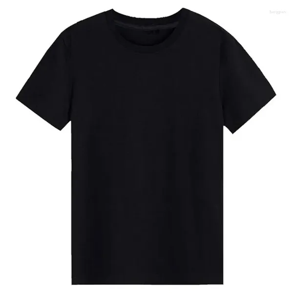 Ternos masculinos A2782 Camiseta em branco padrão preto e branco