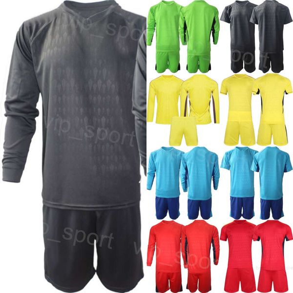 Club Team Manga Longa Goleiro Futebol 17 Remy Riou Jersey Lyons Set 2023-24 Goleiro GK 30 Justin Bengui João 1 Anthony Lopes Camisa de Futebol Kits Esporte Mens Juventude