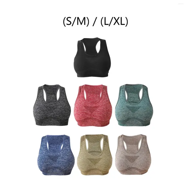 Yoga roupa estiramento mulheres esportes sutiãs casual umidade wick esporte topos racerback bralette médio impacto para uso diário