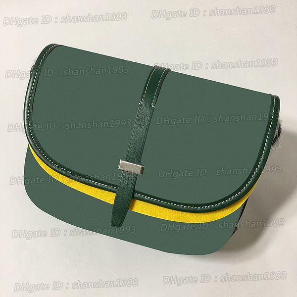 Women Herren Umhängetasche Mode Mini Messenger -Taschen beschichtete Leinwand mit echtem Leder klassischem Kreuzkörperbeutel mit Staubbeutel