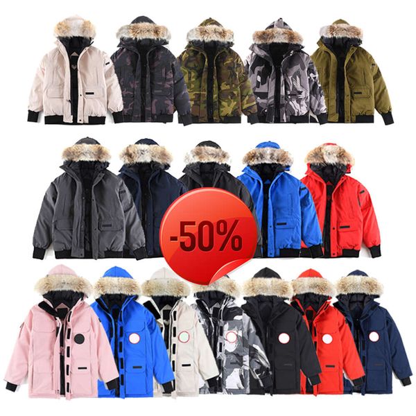 Noel İndirim Erkekler Aşağı Parkas Tasarımcı Kapşon Kaz Kış Ceket Erkekler Kalın Ceketler Homme Jassen Chaquetas Parka Outerwear Erkekler Chaqueton Ceket Açık Hood