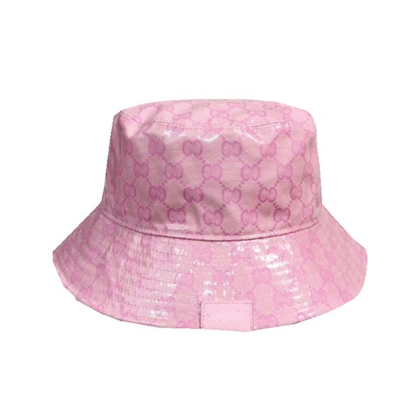 Cappello da pescatore da donna primaverile ed estivo in tessuto jacquard traspirante Designer di moda Cappello da pescatore Lettera stampata Cappelli di protezione solare