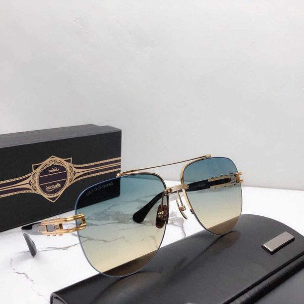 Bir dita güneş gözlüğü erkekler için kadınlar grand evo iki üst lüks yüksek kaliteli marka tasarımcısı yeni satış dünyaca ünlü moda şovu İtalyan güneş gözlükleri göz camında 5A qh