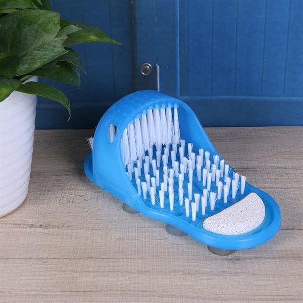 Ayak fırçası yıkayıcı ayaklar masaj pedikür alet ovma fırçaları Eksfoliye edici spa duş ölü cilt ayağı bakım aletini çıkarın drop3227