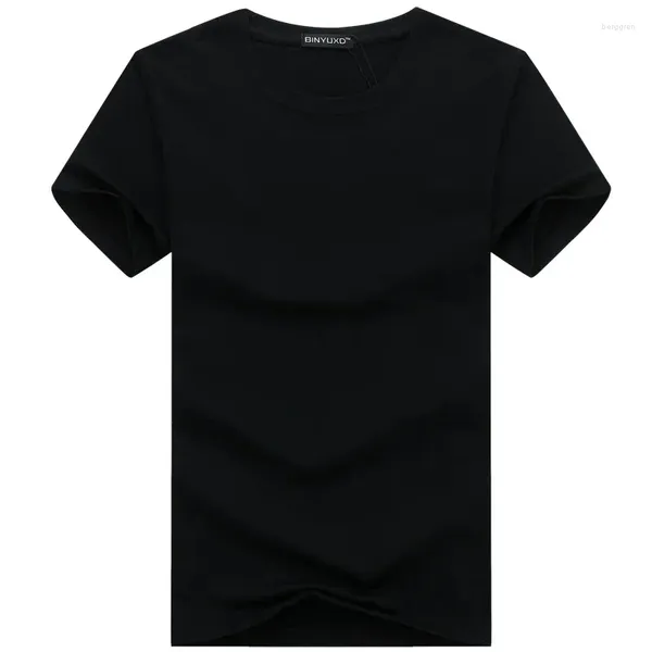 Ternos masculinos A3160 Simples Design Criativo Linha de Cor Sólida Camisetas de Algodão Estilo Chegada Manga Curta Camiseta Masculina Plus Size