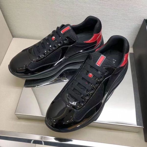 Бренд мужчина Americas Cup Sneakers обувь техническая ткань теленка кожаная сетка спортивное свадебное платье ежедневная прогулка с дисконтом скидка Eu38-46