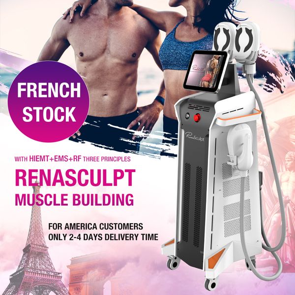 2024 Renasculpt Body Sculpting Emslim Neo Fatbrenner Maschine EMS Muskelstimulator Elektromagnetischer Körper Skulptur Build Muskel