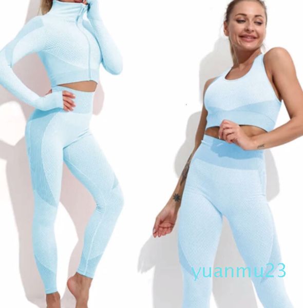 Lu Lu Lemon Align Set allenamento palestra abbigliamento fitness per tuta da donna leggings yoga reggiseni sportivi top manica lunga da donna