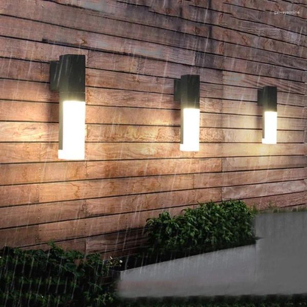 Wandleuchte LED 10W 7W Moderner minimalistischer Stil IP65 Wasserdicht Innen/Außen mit Lichtquelle mit hoher Helligkeit