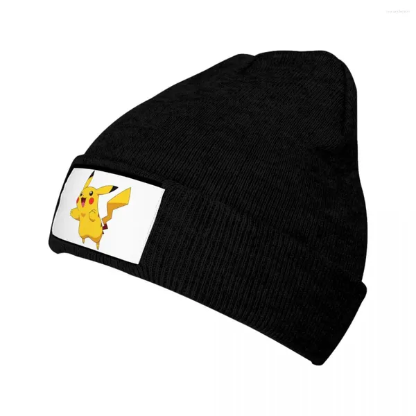 Береты, желтые милые шапки-бини с белкой, шляпа с мультяшным рисунком, мужские и женские уличные шапочки с черепами, осенний дизайн, эластичные шапки