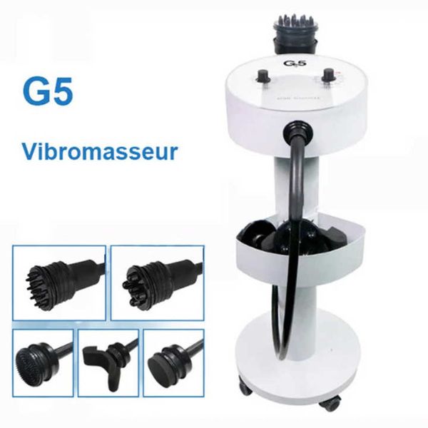 Máquina de emagrecimento G5 Peso Perdido Vibrando Celulite Corpo Emagrecimento Massagem Redução de Gordura Máquina de Beleza Completa 5 Cabeças Massageador Home Salon Spa