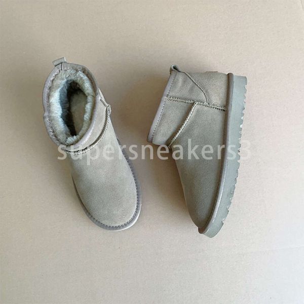 Australia Classic Mini Kids Boots Girls Toddler Scarpe Sneakers invernale Snower Boot Youth Chesut Rock Rose Grey Tage 21-35