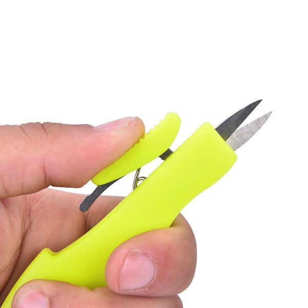 Ganze- 1 Stück Tragbare Fischförmige Angelschnur Scissor Cut Clipper Mehrzweck-Angelgerät Schere Fisch Verwenden Schere Access266u