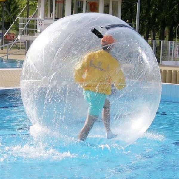 Outdoortoy 1 5m água andando bola pvc dança inflável com importação zíper normal para piscina float brinquedos balls237x