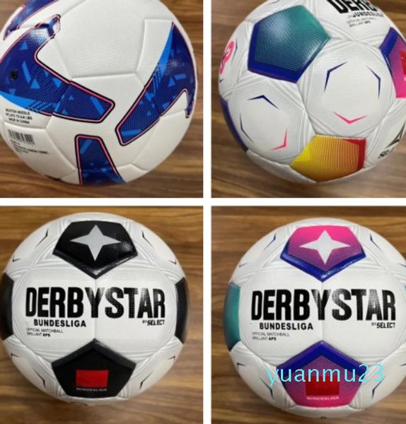 Bolas Nova Série Bundesliga Liga Jogo Futebol Derbystar Merlin Acc Futebol Partículas Skid Resistência Jogo Bola de Treinamento