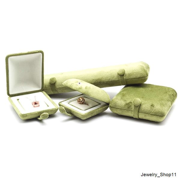 Hochwertige Samtbox, luxuriöse Schmuckverpackung, Halskette, Ring, Geschenk, Perlenbox, individuelle Schmuckschatulle