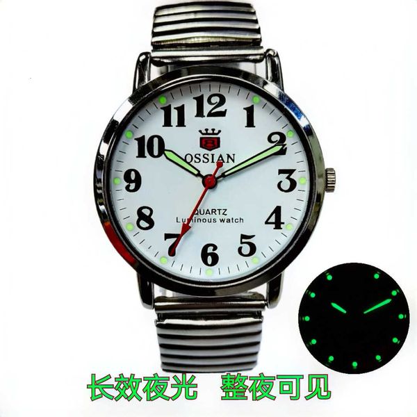 дизайнерские часы часы PC21 механизм эластичный ремешок для людей среднего и пожилого возраста цифровая поверхность долговечные светящиеся водонепроницаемые кварцевые часы для пожилых людей