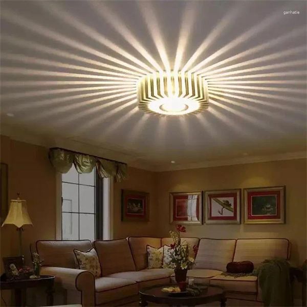 Wandleuchte Kreative Flur RGB Farbe Sonne Blume Gang Korridor Veranda Decke Wohnzimmer Schlafzimmer Home Indoor Dekor Lichter