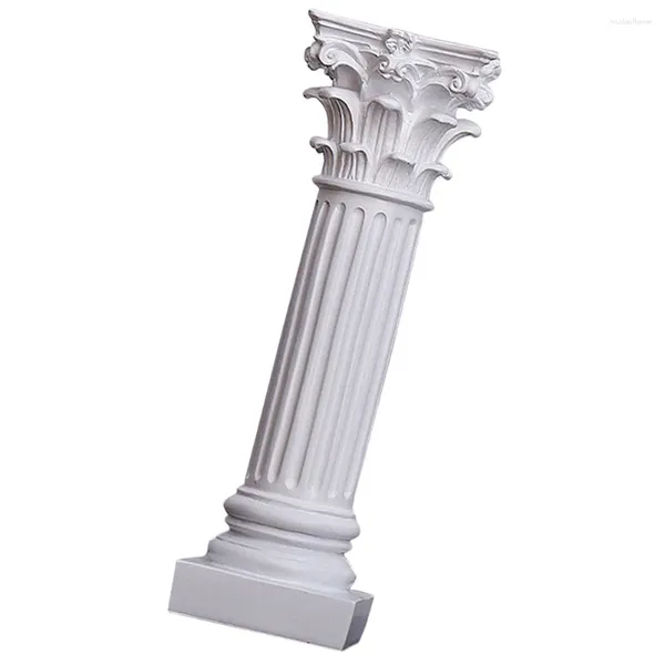 Portacandele Colonna romana Scultura Centrotavola da tavolo per matrimoni Piccole decorazioni per la casa Modello per feste