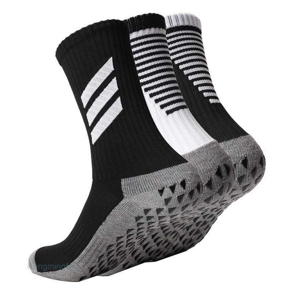 F2mz Herrensocken, Socken, Strumpfwaren, Heli, verdicktes Handtuch, Herren, kurzes Mittelrohr, Fußballstreifen, rutschfeste, verschleißfeste Sportsocken